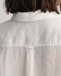 Relaxed fit ‑mitoitettu pellavapaita