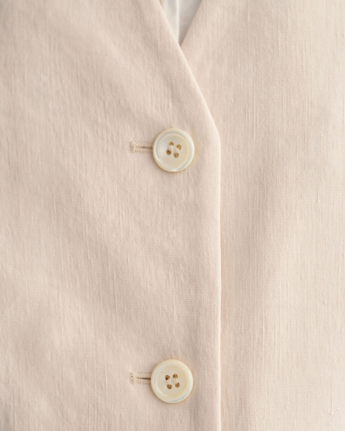 Regular fit ‑mitoitettu joustava pellavaliivi