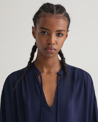 Pään yli sujautettava Wrinkle-mekko