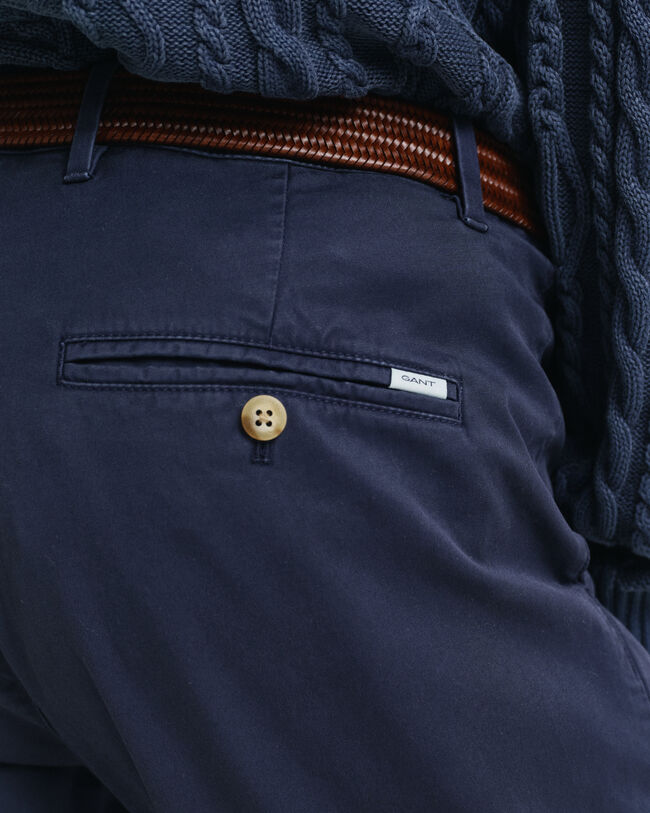 Slim fit ‑mitoitetut Sunfaded-chinot