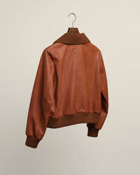 Wrangler x GANT ‑malliston nahkatakki