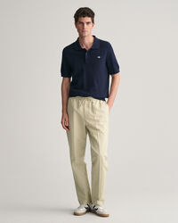 Puuvillainen Structured-pikeeneulepusero