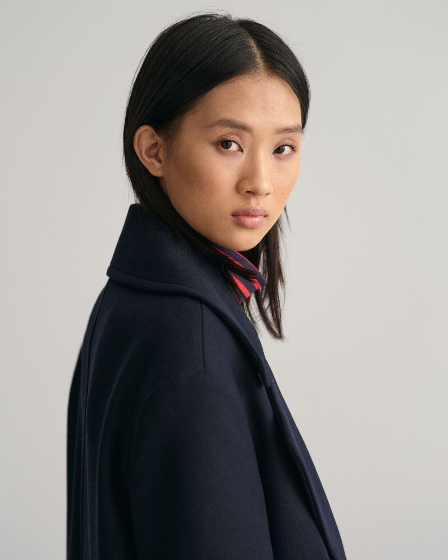 Villasekoitteesta valmistettu kansitakki