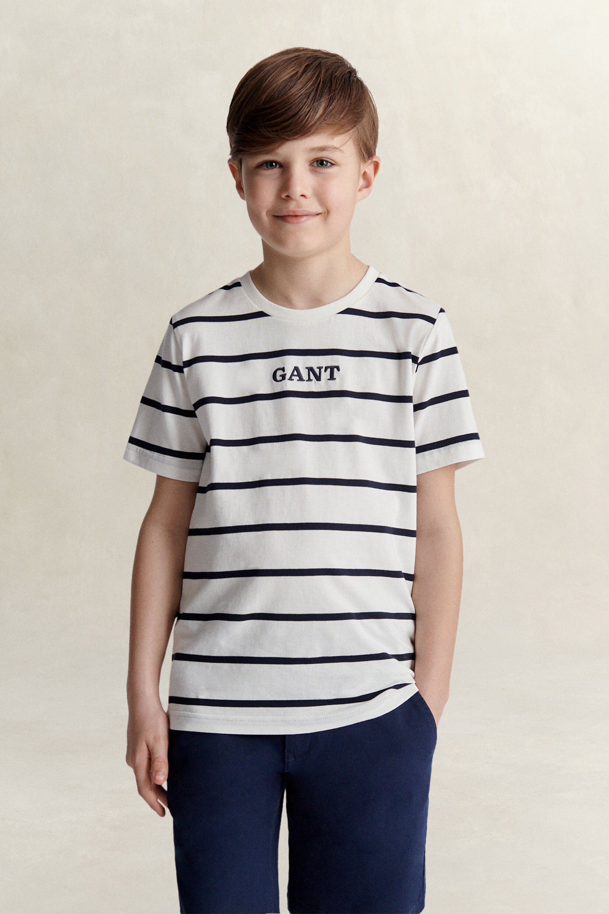 Teen Boys ‑malliston raidallinen t‑paita