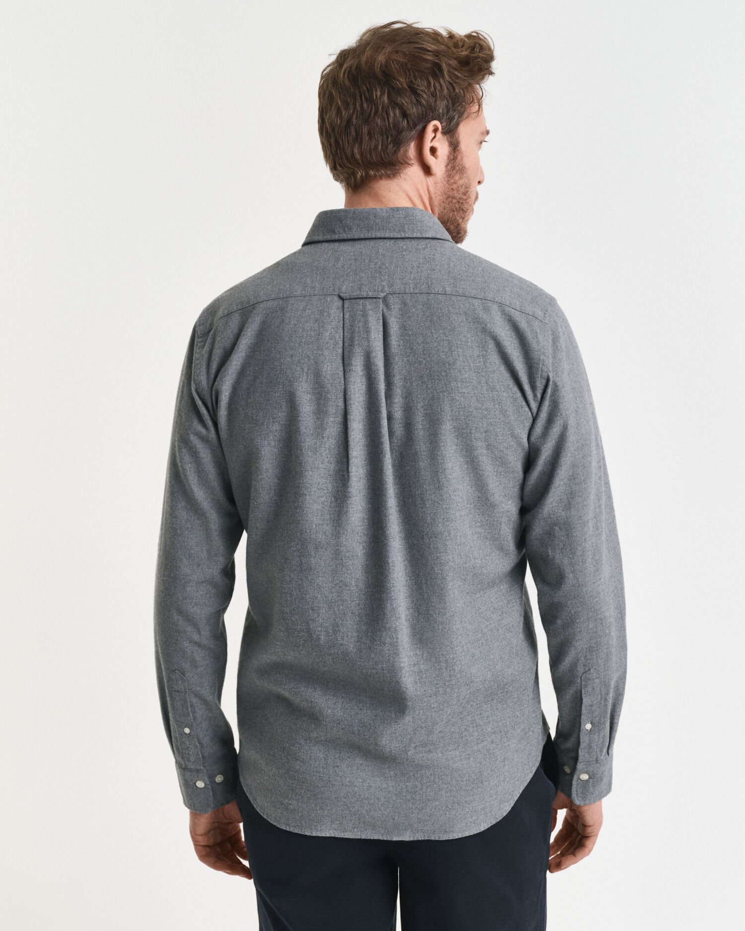 Regular fit ‑mitoitettu meleerattu flanellipaita