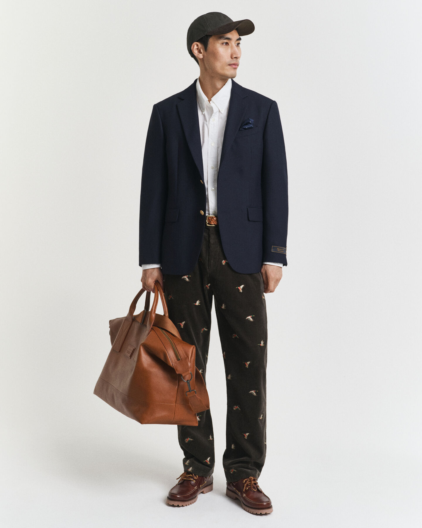 Slim fit ‑mitoitettu klubitakki