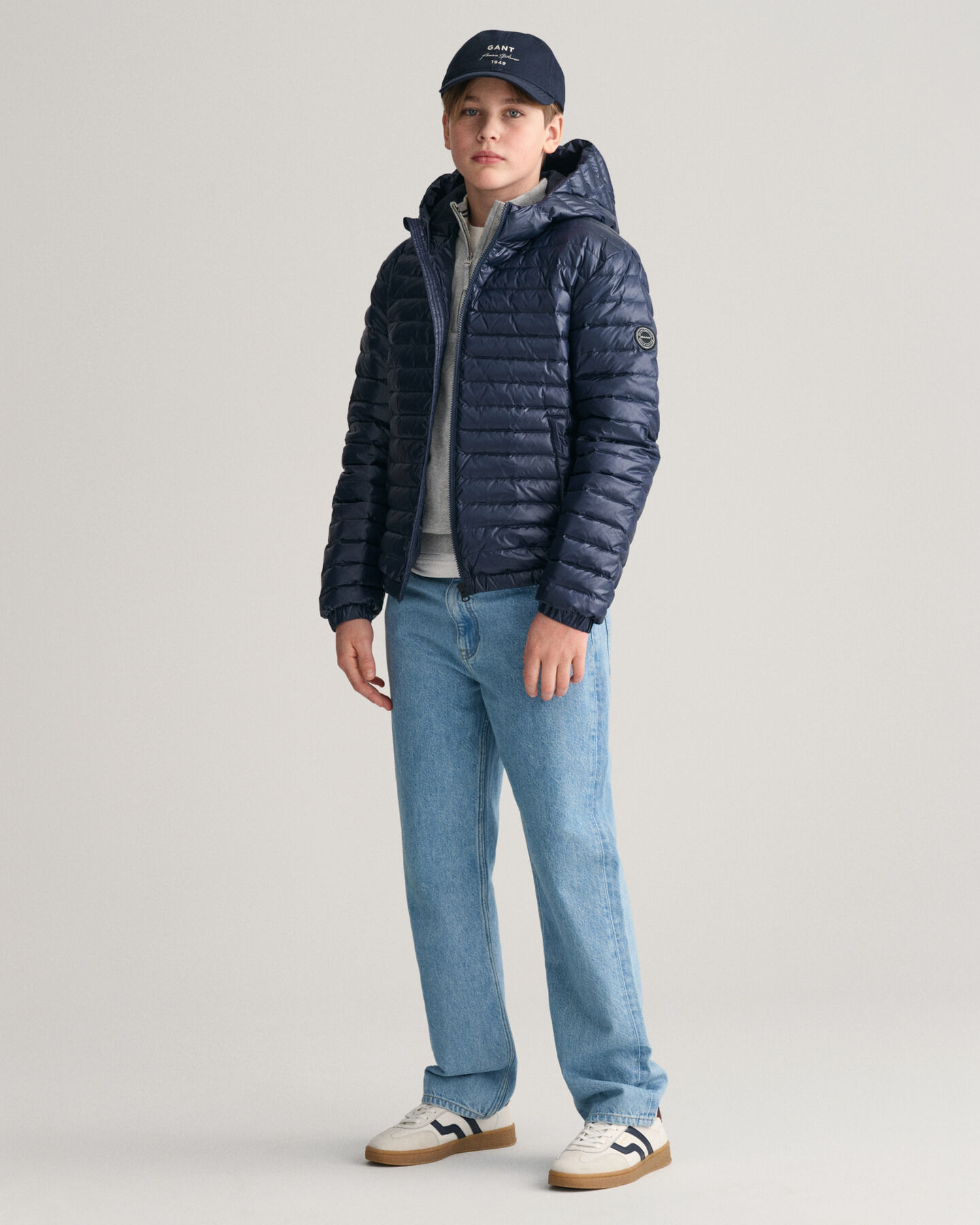 Teens-malliston Shiny-kevytuntuvatakki