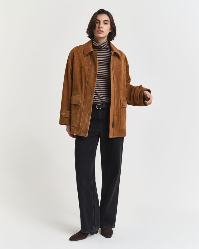 Kevyt raidallinen puuvillapoolo