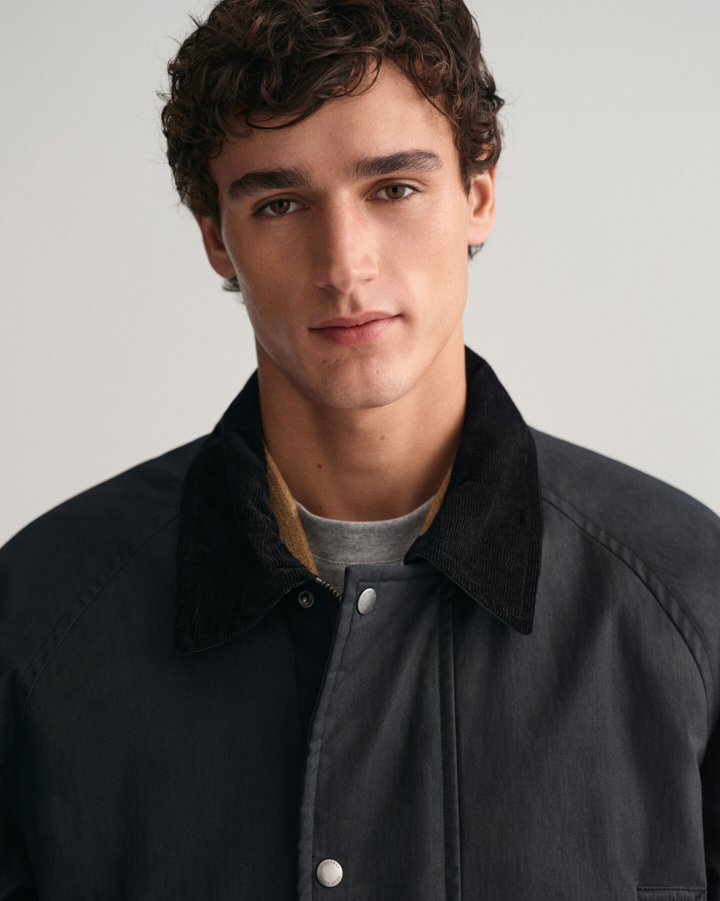 Vahapintainen puuvillatakki