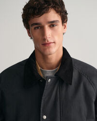 Vahapintainen puuvillatakki