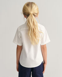 Kids-malliston lyhythihainen oxford-paita