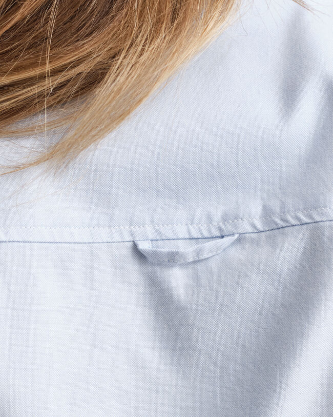 Slim fit ‑mitoitettu joustava oxford-paita