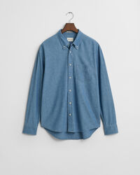 Relaxed fit -mitoitettu chambraypaita