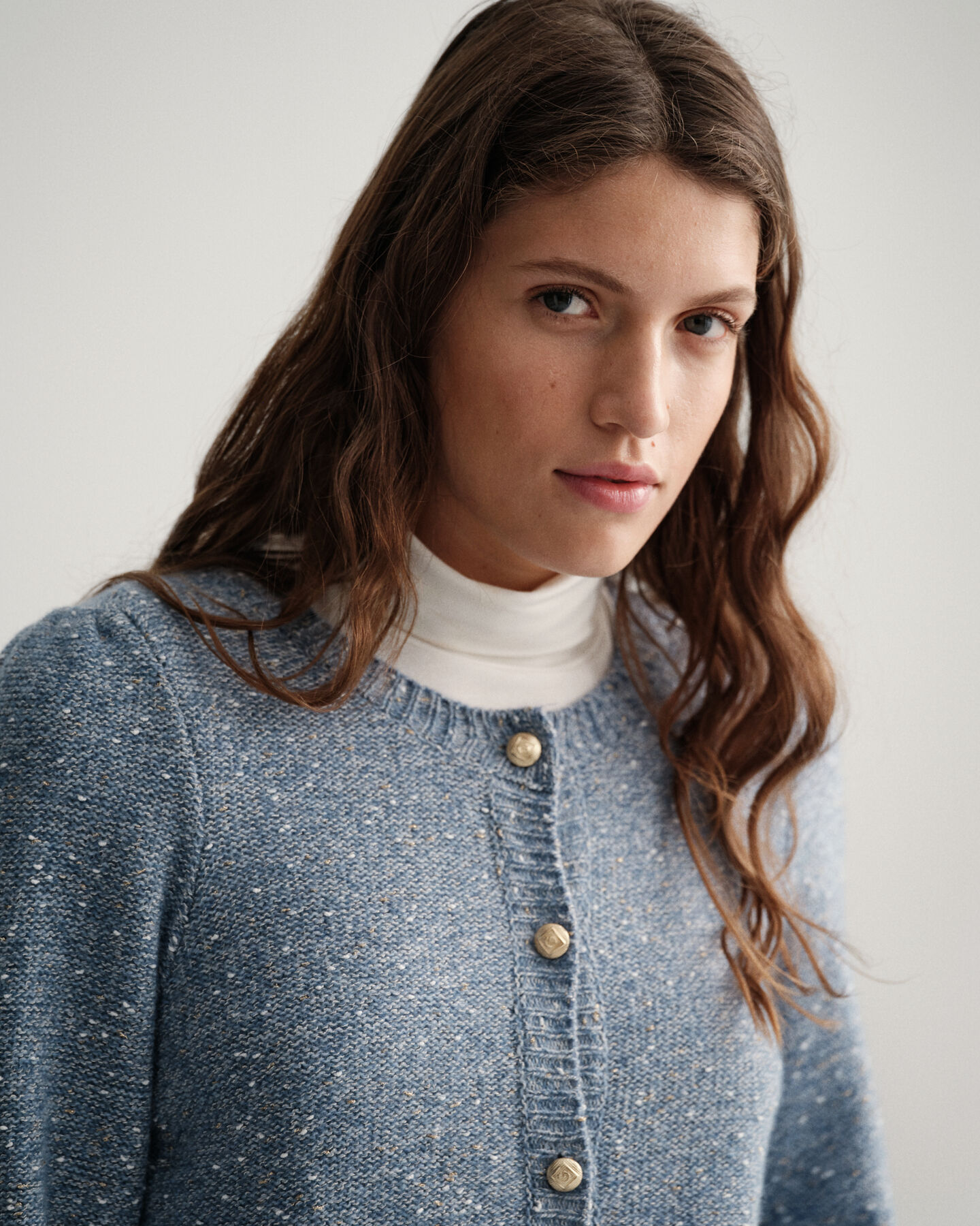 Sparkling-neuletakki, py&ouml;re&auml; p&auml;&auml;ntie