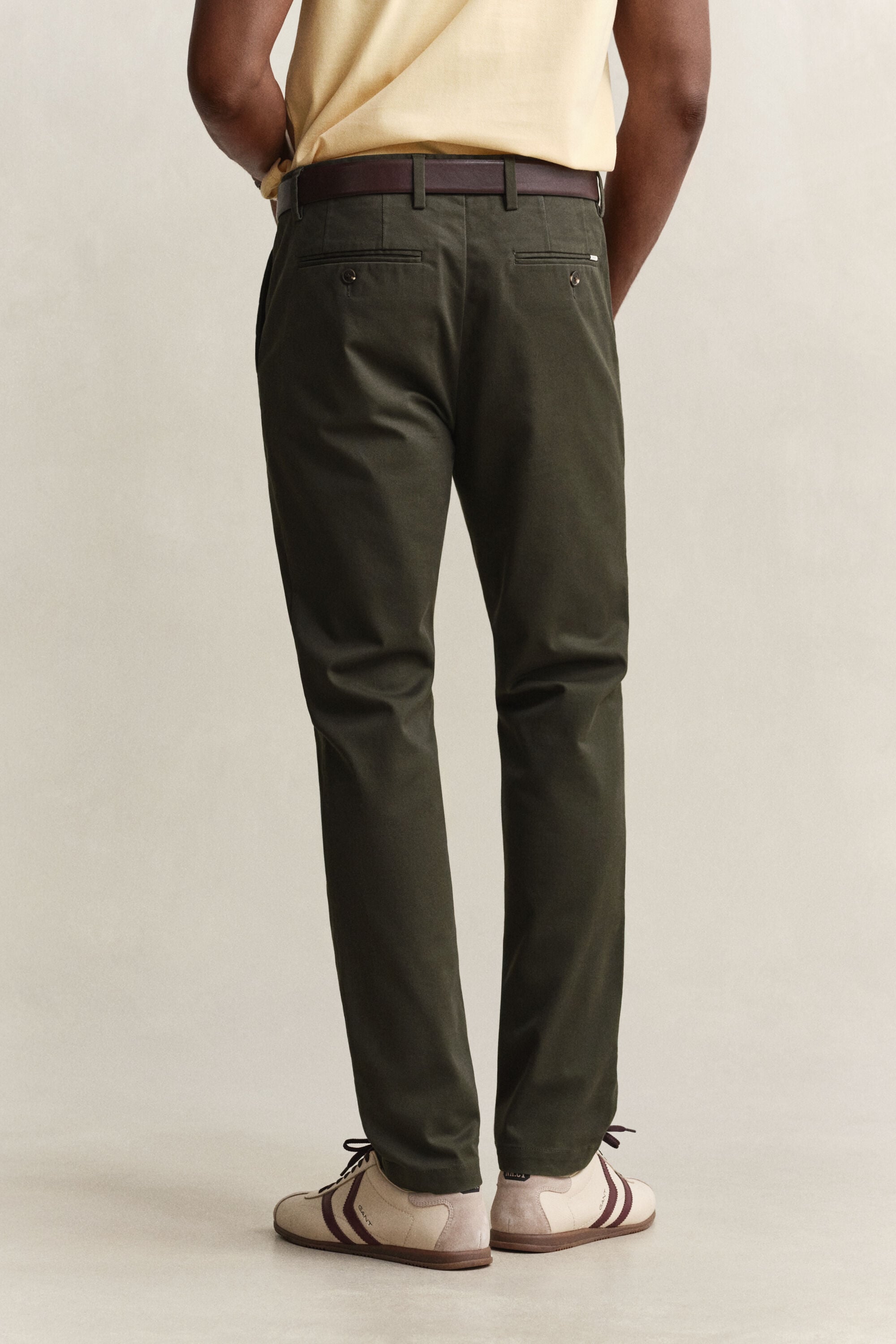 Slim fit ‑mitoitetut siistit chinot