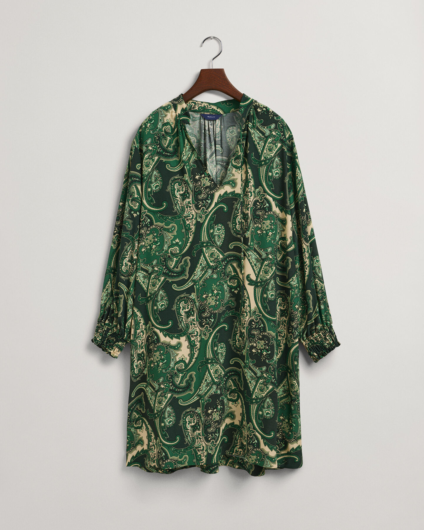 Paisley-pystykaulusmekko