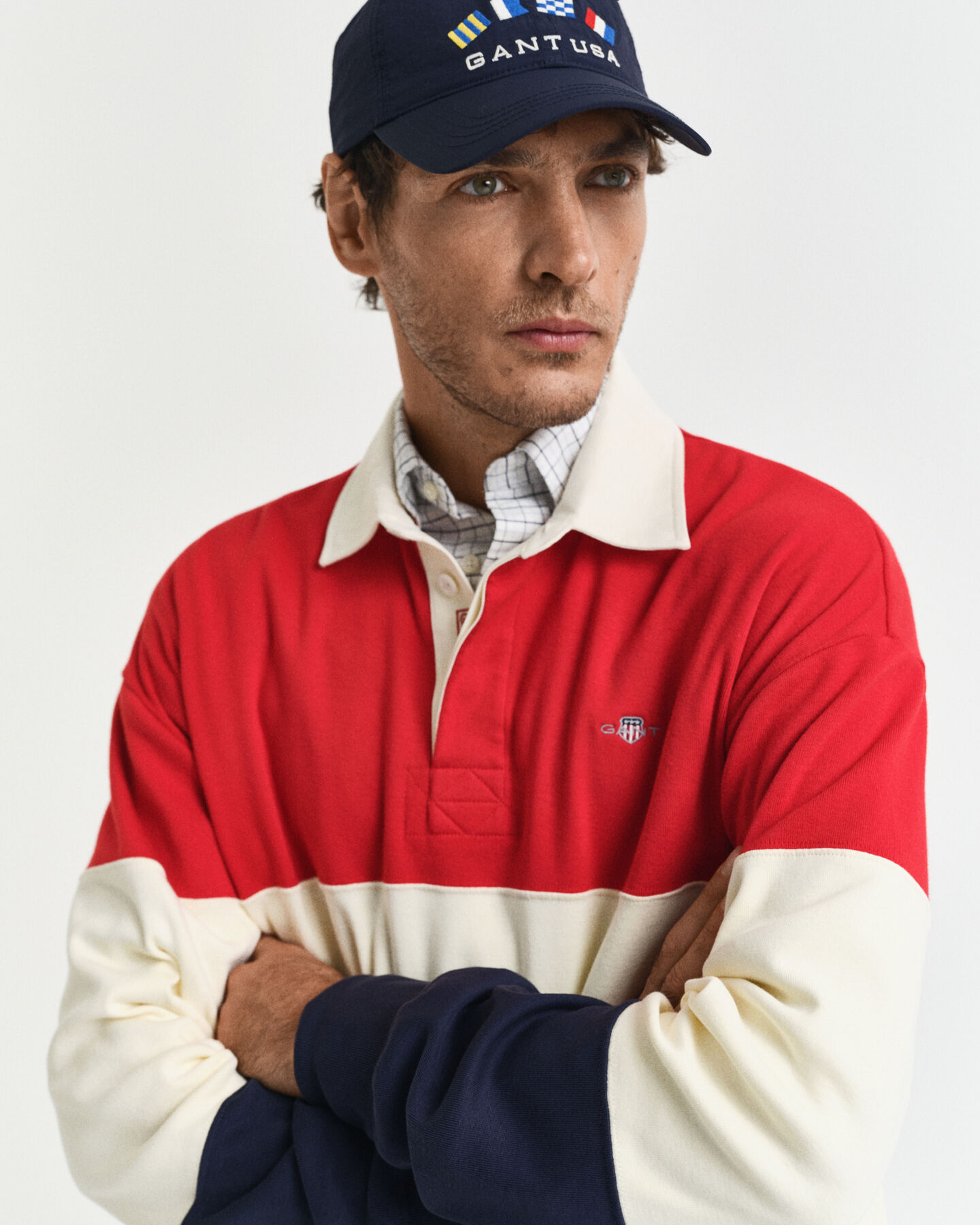 Monivärinen Heavy Rugger ‑paita