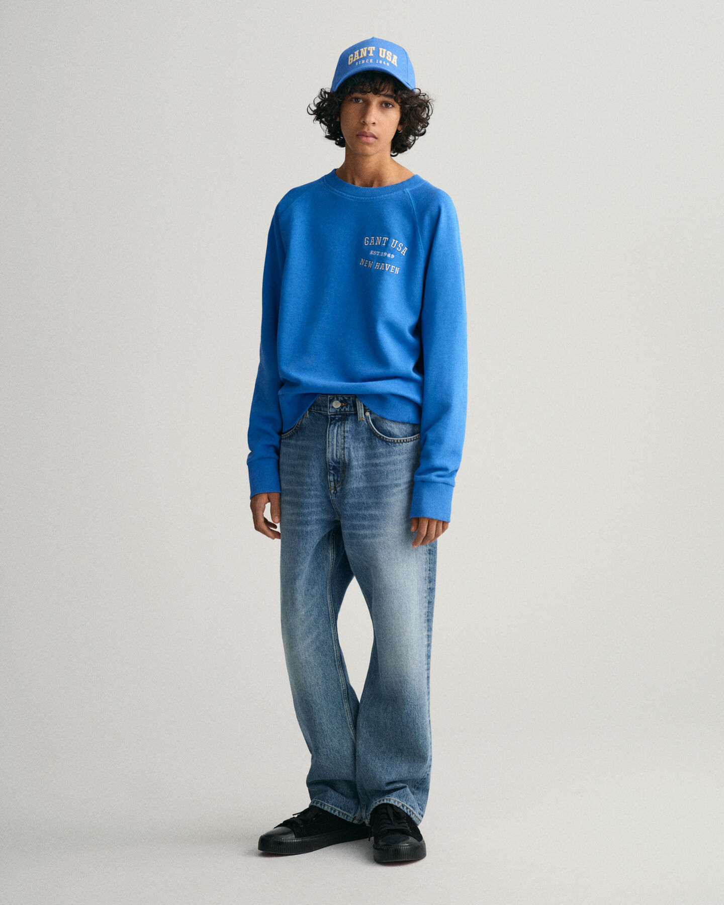 Teen Boys ‑malliston USA Graphic ‑collegepaita, py&ouml;re&auml; p&auml;&auml;ntie