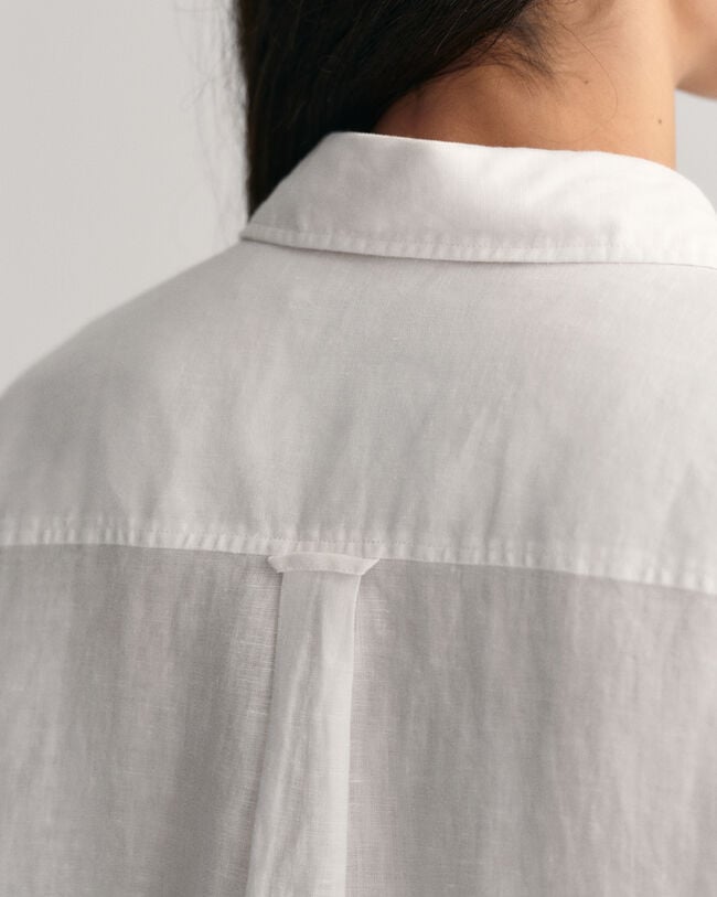 Oversized fit -mitoitettu pellavapaita