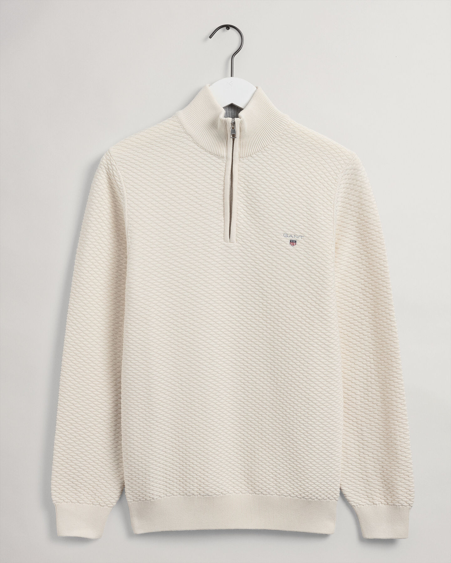 Triangle Texture ‑puolivetoketjuneulepusero