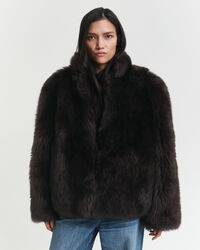 Shearling-takki