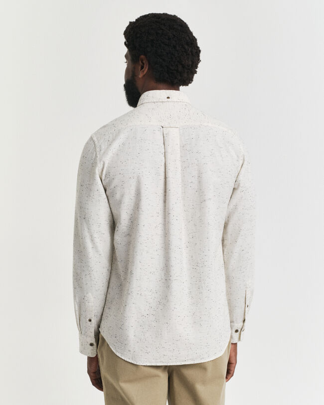 Regular fit ‑mitoitettu nyppyflanellipaita