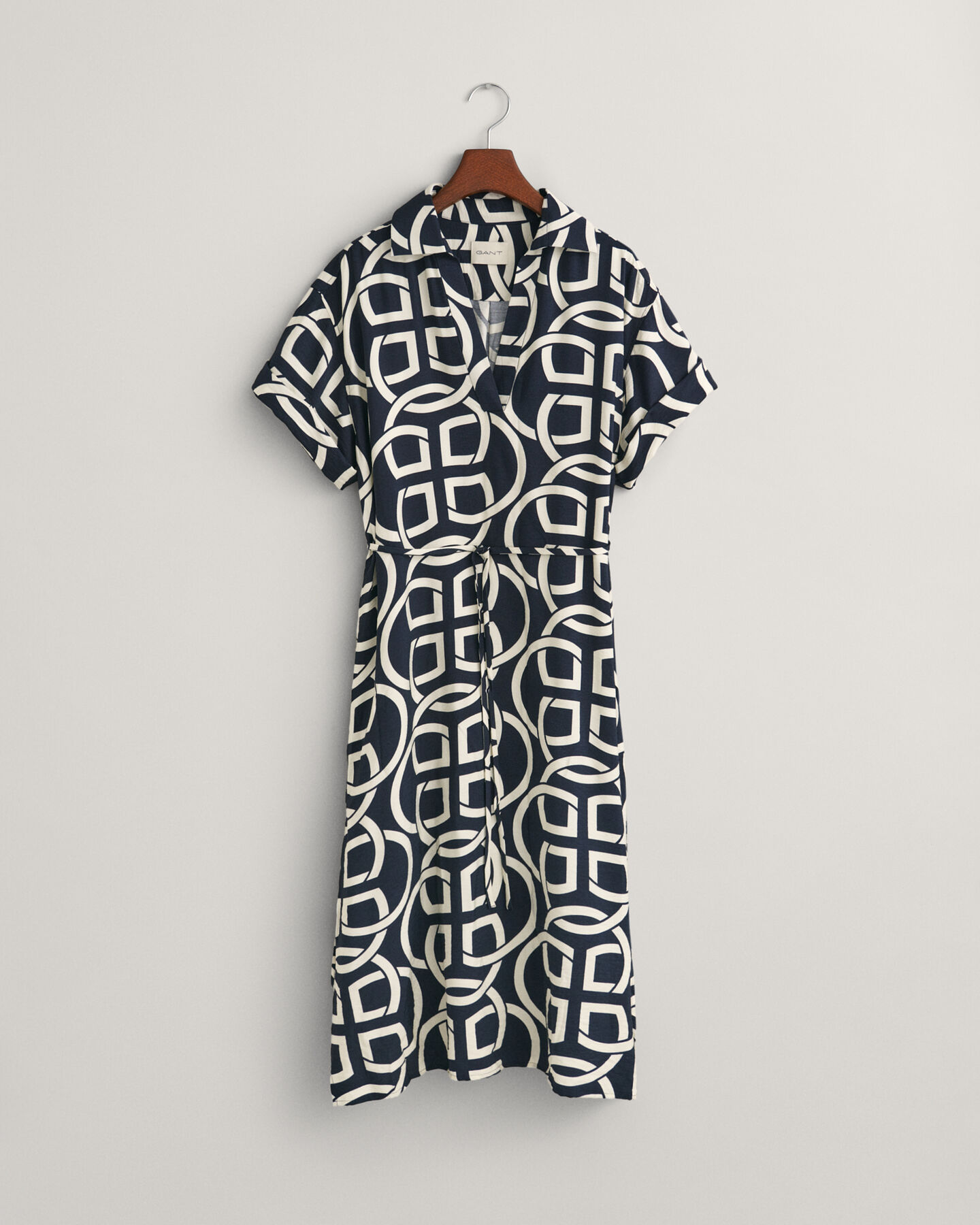 Lyhythihainen printtikuvioitu Monogram-kaftaani