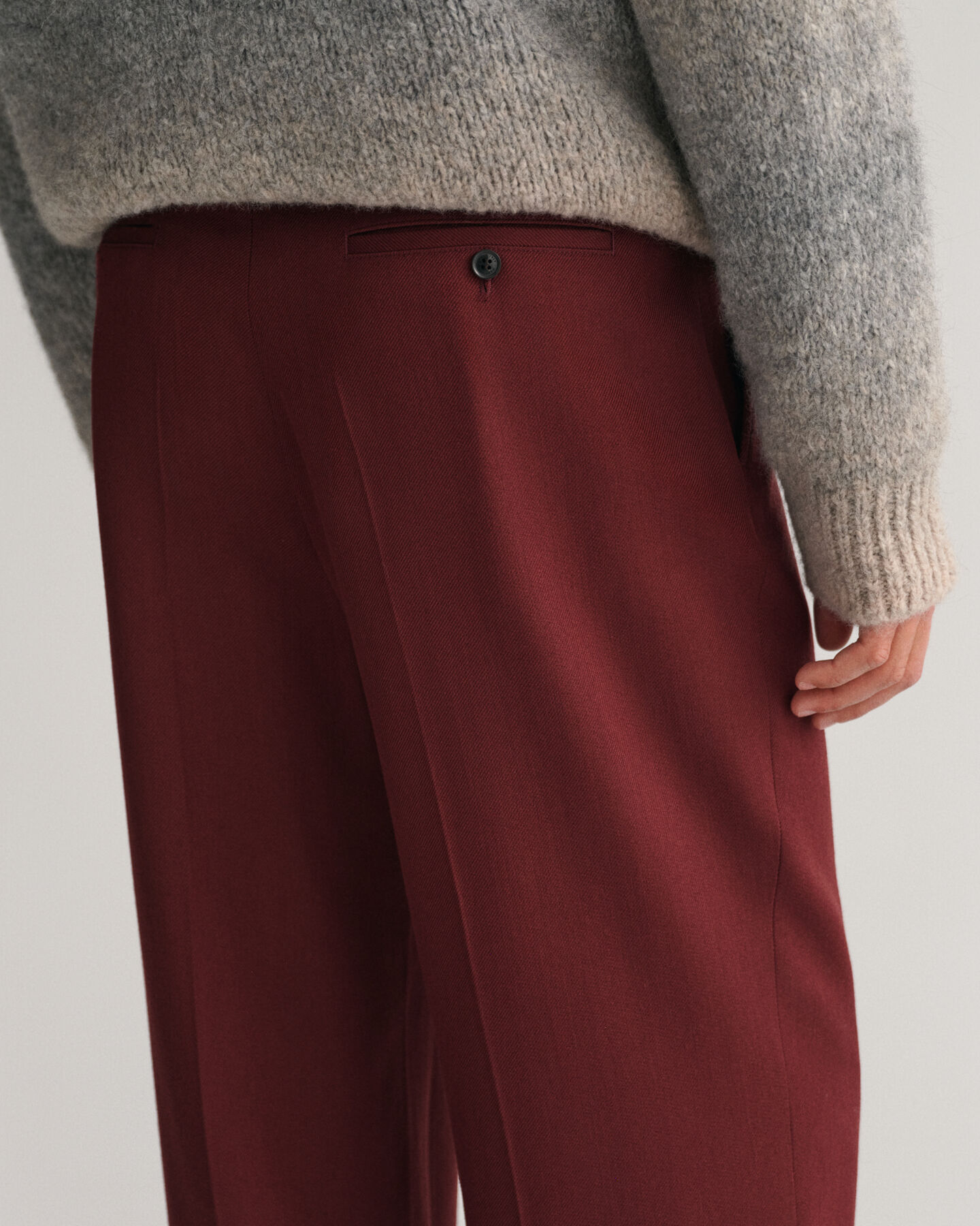 Tvillikankaiset puvunhousut villasta