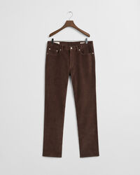 Regular fit ‑mitoitetut vakosamettifarkut