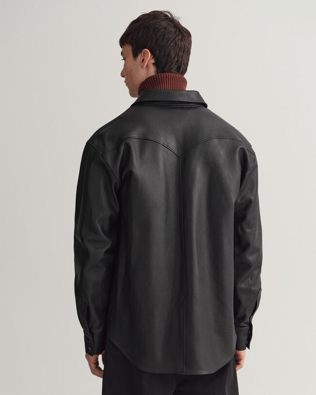 Relaxed fit ‑mitoitettu Rodeo-nahkapaita