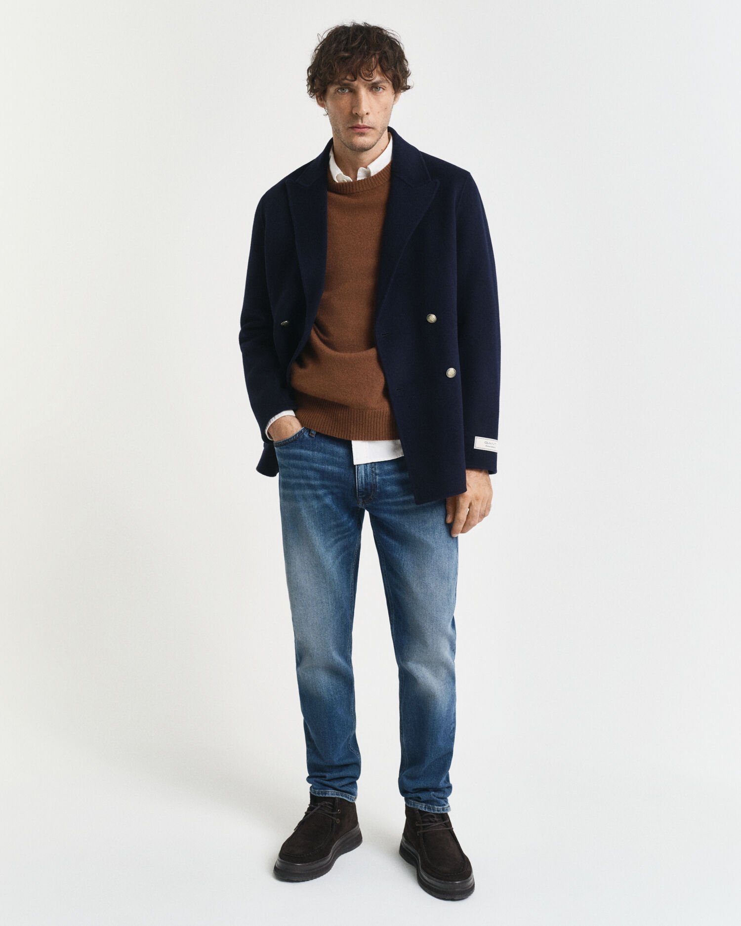 Slim fit ‑mitoitetut farkut