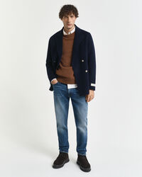 Slim fit ‑mitoitetut farkut