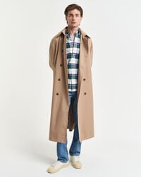 Regular&nbsp;fit ‑mitoitettu klassinen oxford-ruutupaita