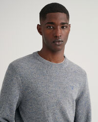 Meleerattu Neps-neulepusero, pyöreä pääntie