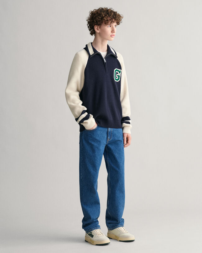 Teens-malliston GANT Varsity ‑neulepusero