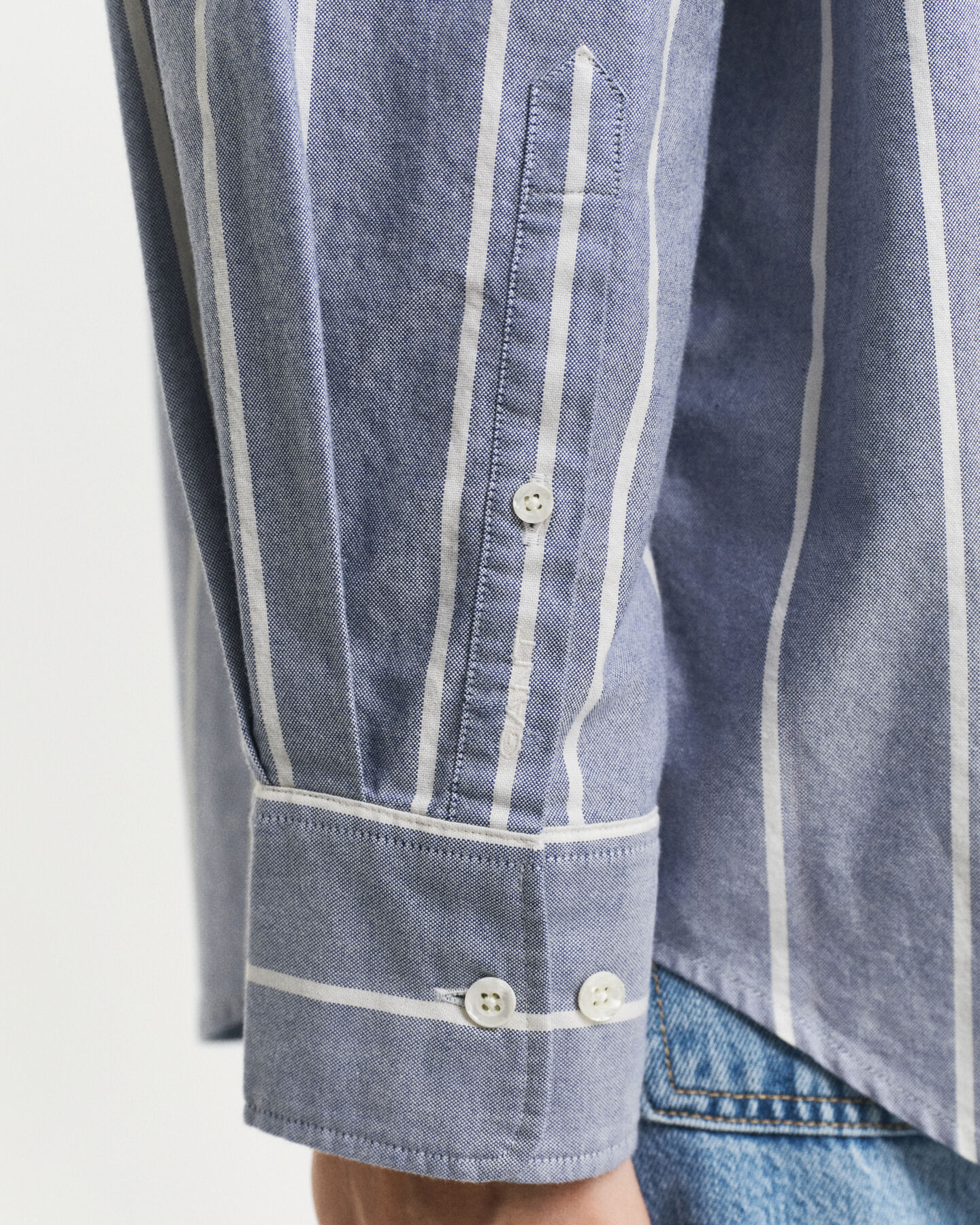 Oversized fit ‑mitoitettu klassinen oxford-paita