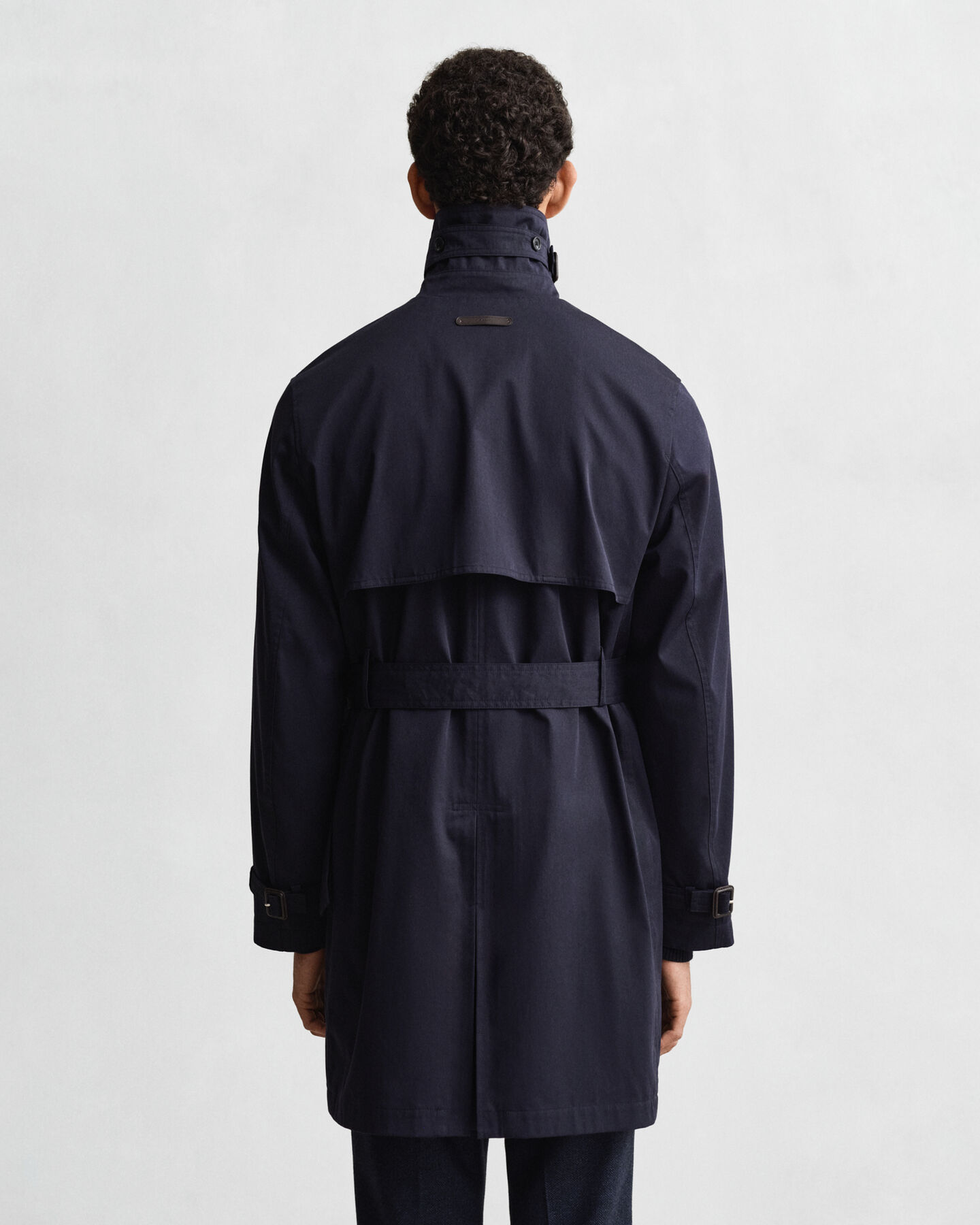 Puuvillasekoitteinen trenssitakki