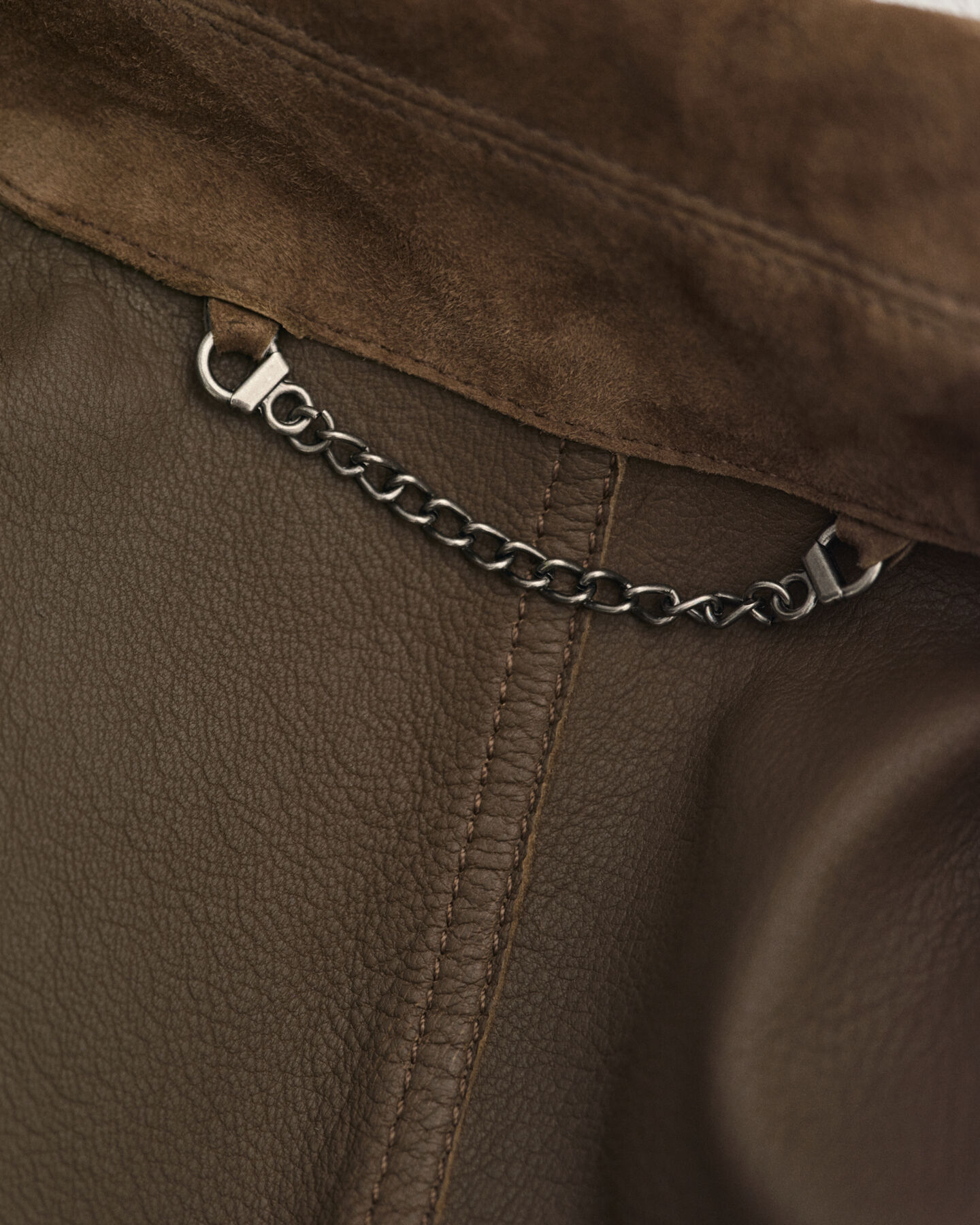 Mokkanahkainen Flight-takki