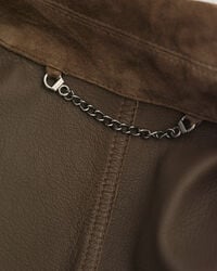 Mokkanahkainen Flight-takki