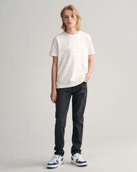 Teen Boys ‑malliston slim fit ‑mitoitetut farkut