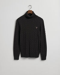 Puuvillainen palmikkopooloneule