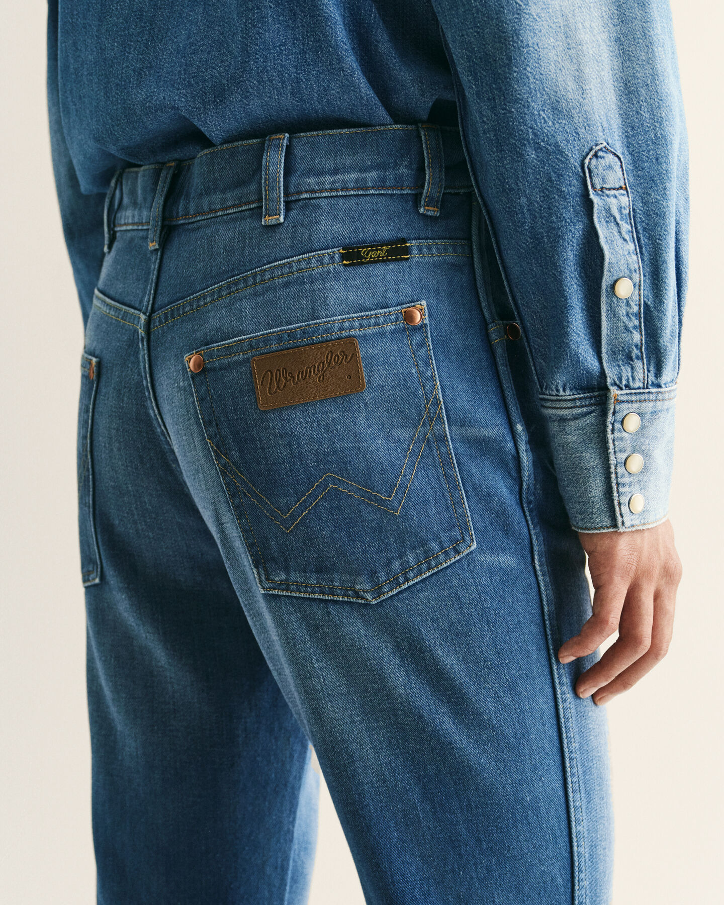 Wrangler x GANT ‑malliston Bootcut-farkut
