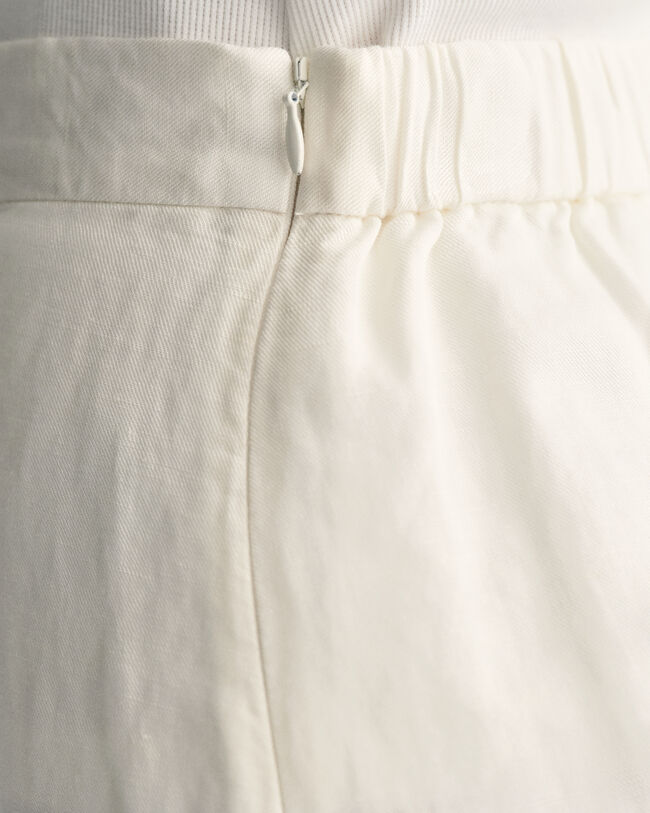 Pellavasekoitteinen midihame