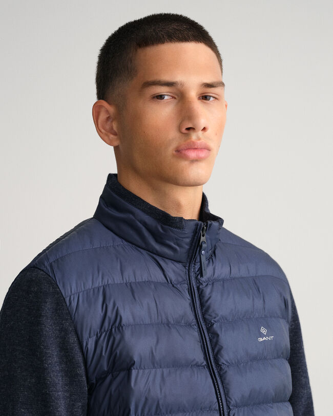 Kevyesti topattu Mixed Media -takki