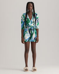 Paisley-kuvioitu shortsihaalari