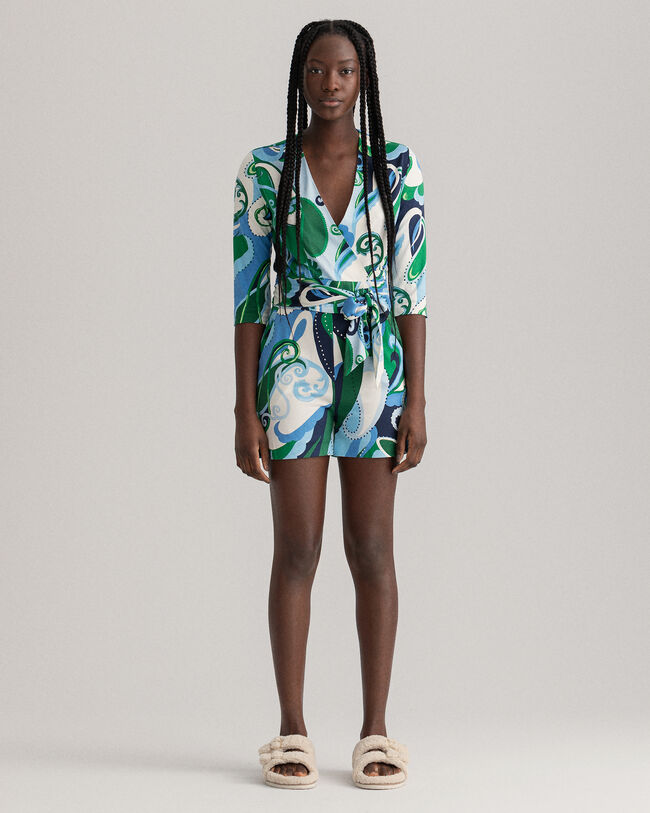 Paisley-kuvioitu shortsihaalari