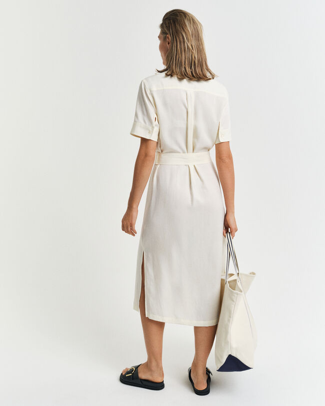 Regular fit ‑mitoitettu taskumekko