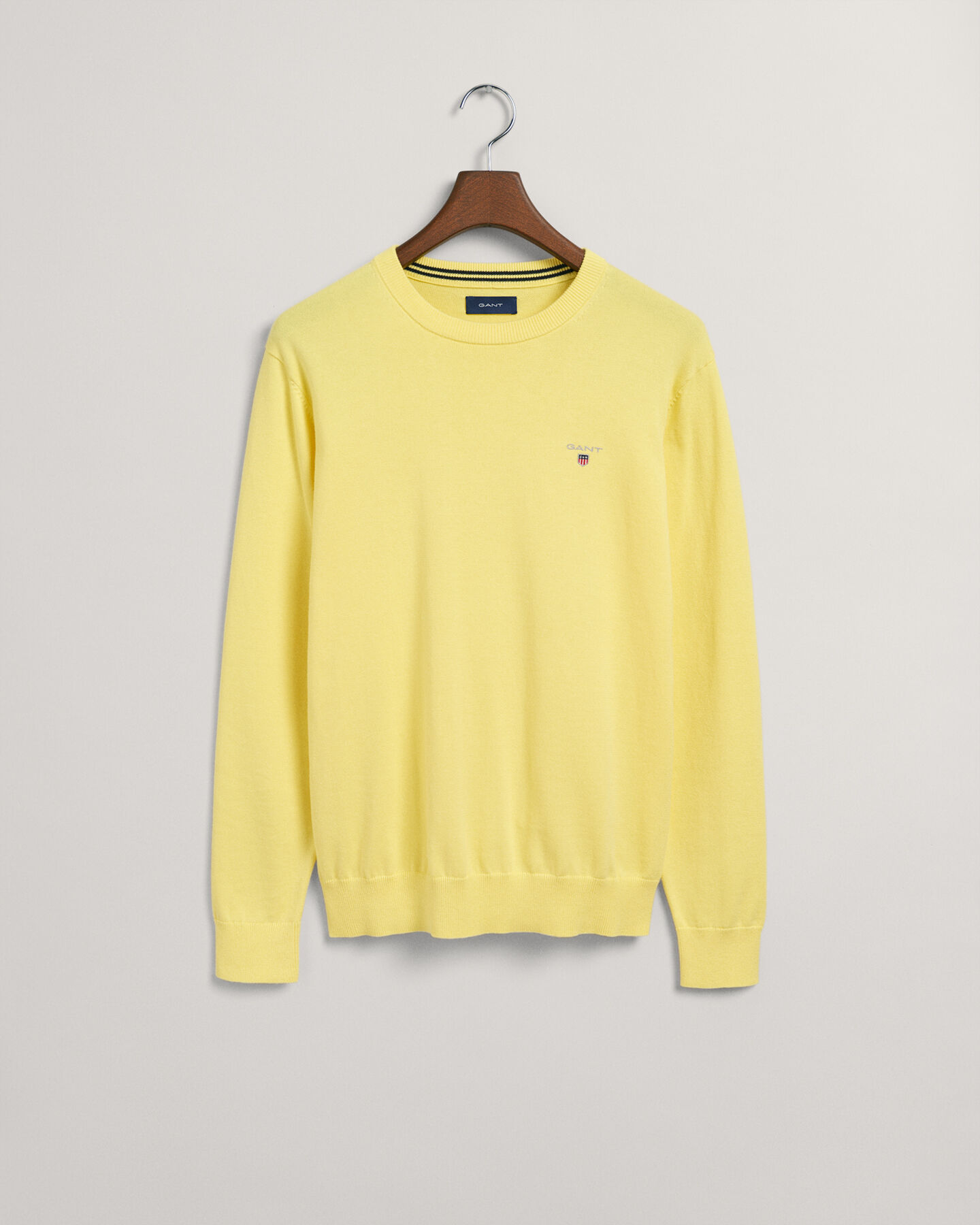 Classic-puuvillaneulepusero, py&ouml;re&auml; p&auml;&auml;ntie