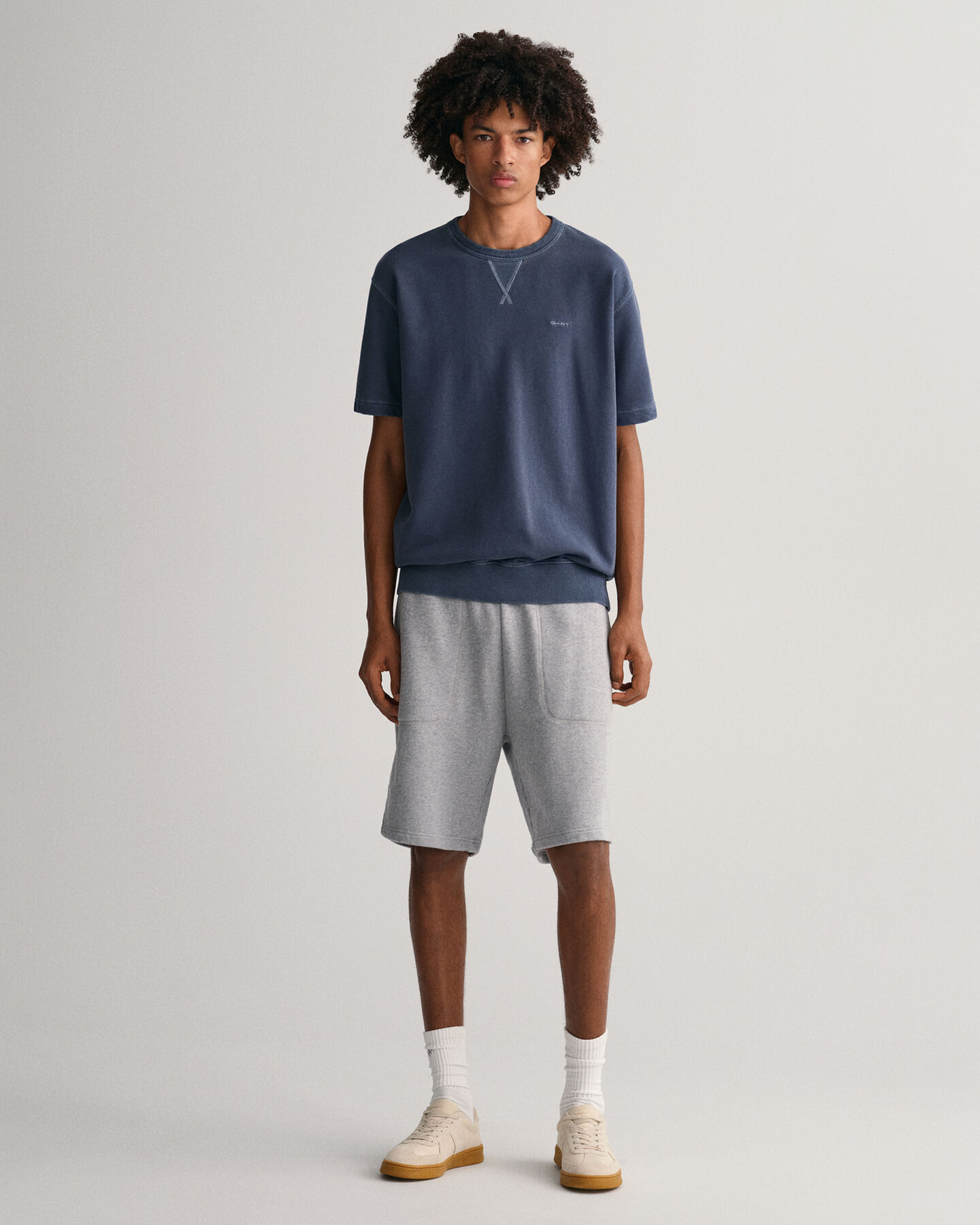 Lyhythihainen Sunfaded-collegepaita