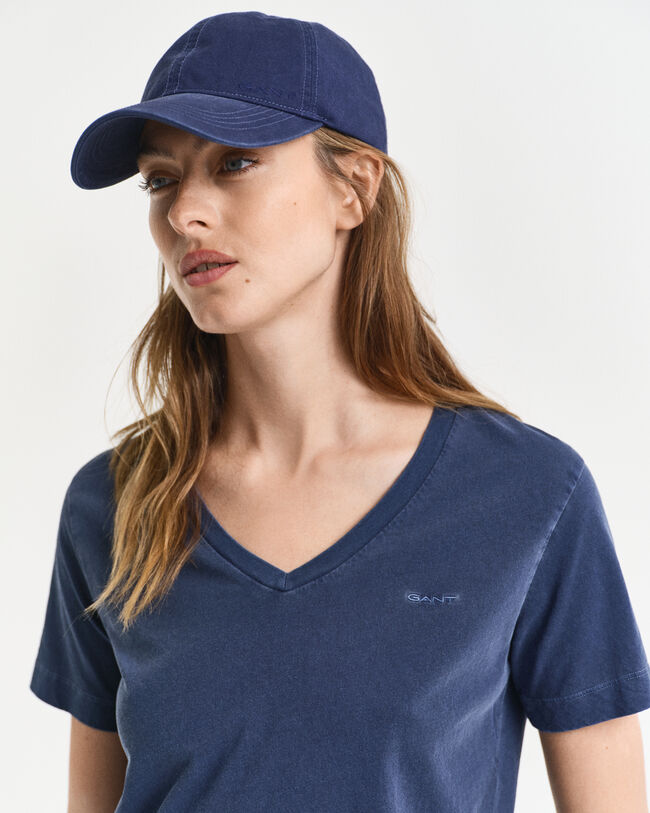 Sunfaded-t‑paita, v‑pääntie